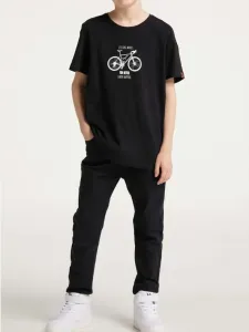 Ragwear Cyco Kinder  T‑Shirt Schwarz