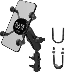 Ram Mounts X-Grip Phone Mount with Motorcycle Brake/Clutch Reservoir Base