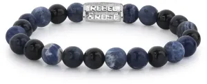 Rebel&Rose Perlenarmband Blue RR-80045-S 19 cm - L