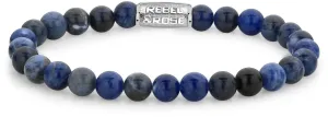Rebel&Rose Perlenarmband Midnight Blue RR-60012-S 17,5 cm - M