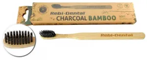 Rebi-Dental Zahnbürste M63 Holzkohle Bambus weich 1 Stk