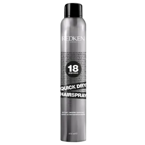 Redken Stark fixierendes Haarspray Quick Dry (Instant Finishing Hairspray) 400 ml
