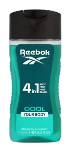 Reebok Cool Your Body erfrischendes Duschgel 4 in 1 für Herren 250 ml