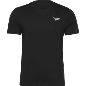 Reebok RI LEFT CHEST LOGO TEE Herren T-Shirt, schwarz, größe XL