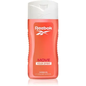 Reebok Move Your Spirit erfrischendes Duschgel für Damen 250 ml