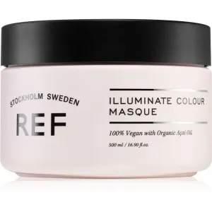 REF Illuminate Colour Masque feuchtigkeitsspendende und aufhellende Maske für das Haar 500 ml