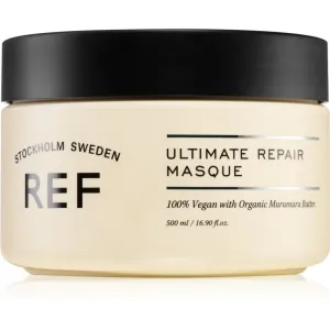 REF Ultimate Repair Mask Tiefenwirksame Haarmaske für trockenes, beschädigtes und gefärbtes Haar 500 ml