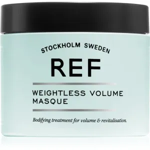 REF Weightless Volume Masque tiefenwirksame feuchtigkeitsspendende Maske für glänzendes und geschmeidiges Haar 250 ml