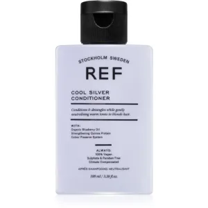 REF Cool Silver Conditioner Feuchtigkeit spendender Conditioner zum Neutralisieren von Gelbstich 100 ml