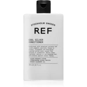 REF Cool Silver Conditioner Feuchtigkeit spendender Conditioner zum Neutralisieren von Gelbstich 245 ml