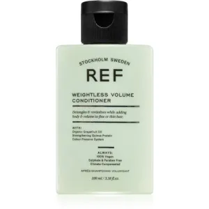 REF Weightless Volume Conditioner Conditioner für dünnes und splissiges haar für einen volleren Haaransatz 100 ml