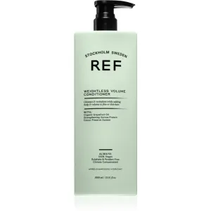 REF Weightless Volume Conditioner Conditioner für dünnes und splissiges haar für einen volleren Haaransatz 1000 ml