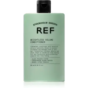 REF Weightless Volume Conditioner Conditioner für dünnes und splissiges haar für einen volleren Haaransatz 245 ml