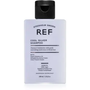 REF Cool Silver Shampoo Silbershampoo neutralisiert gelbe Verfärbungen 100 ml