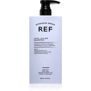 REF Cool Silver Shampoo Silbershampoo neutralisiert gelbe Verfärbungen 600 ml