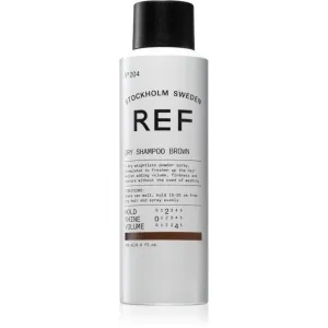 REF Dry Shampoo Brown N°204 trockenes Shampoo für dunkles Haar 200 ml