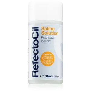 RefectoCil Saline Solution Flüssigkeit zum Entfetten der Augenbrauen und Wimpern 150 ml