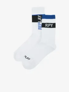 Replay Socken 2 Paar Weiß