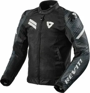 Rev'it! Jacket Apex Air H2O Black/White L Textiljacke