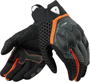 Rev'it! Gloves Veloz Black/Orange L Motorradhandschuhe