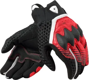 Rev'it! Gloves Veloz Black/Red 2XL Motorradhandschuhe