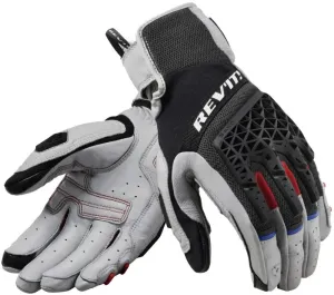 Rev'it! Gloves Sand 4 Light Grey/Black 2XL Motorradhandschuhe