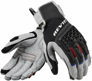 Rev'it! Gloves Sand 4 Light Grey/Black 3XL Motorradhandschuhe