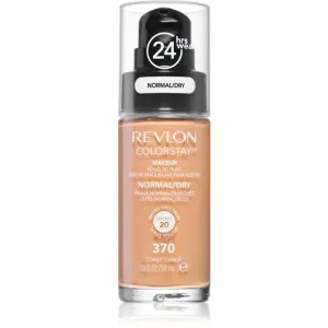 Revlon Cosmetics ColorStay™ langanhaltende Foundation für normale und trockene Haut Farbton 370 Toast 30 ml