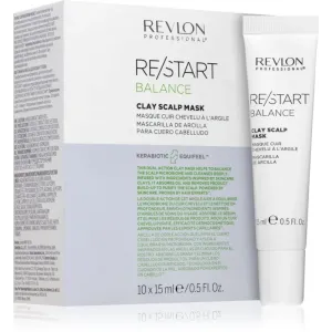 Revlon Professional Re/Start Balance Maske mit Tonmineralien für Kopfhaut 10x15 ml