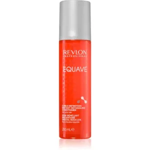 Revlon Professional Equave Curls Definition Zwei-Phasen Conditioner für lockiges Haar mit Aprikosen Öl 200 ml