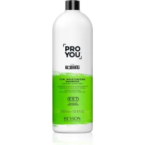 Revlon Professional Feuchtigkeitsspendendes Shampoo für lockiges und welliges Haar The Twister (Curl Moisturizing Shampoo) 1000 ml