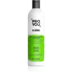 Revlon Professional Feuchtigkeitsspendendes Shampoo für lockiges und welliges Haar The Twister (Curl Moisturizing Shampoo) 350 ml