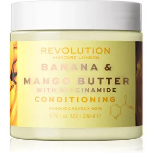 Revolution Haircare Haarmaske Banana + Mango Butter with Niacinamide (Conditioning Hair Mask) 200 ml