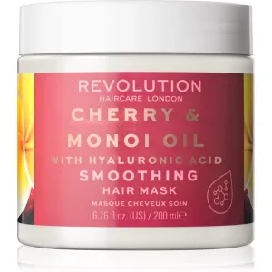 Revolution Haircare Glättende HaarmaskeSmoothing Cherry + Manoi Oil with Hyaluronic Acid (Smoothing Hair Mask) 200 ml