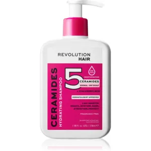 Revolution Haircare 5 Ceramides + Hyaluronic Acid hydratisierendes Shampoo mit Ceramiden 236 ml