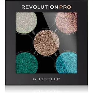 Revolution PRO Refill Glitter zum Einlegen in die Palette Farbton Glisten Up 6 g #312582