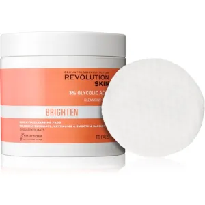 Revolution Skincare Brighten 3% Glycolic Acid Reinigungspads 60 St