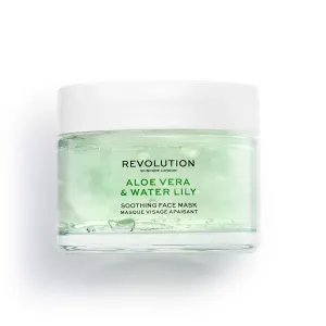 Revolution Skincare Beruhigende Gesichtsmaske Hautpflege Aloe Vera & Seerose 50 ml