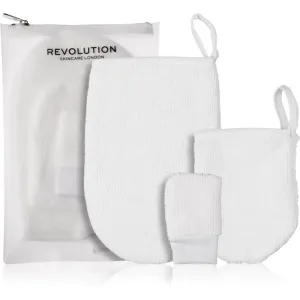 Revolution Skincare Reusable Reinigungshandschuhe zum Abschminken 3 St