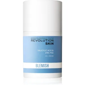 Revolution Skincare Blemish Salicylic Acid & Zinc PCA feuchtigkeitsspendende Gel-Creme für fettige und problematische Haut 50 ml
