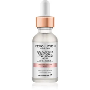 Revolution Skincare Caffeine Solution 5% + Hyaluronic Acid Serum für den Augenbereich 30 ml