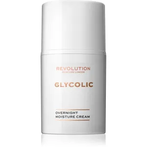 Revolution Skincare Glycolic Acid Glow aufhellende und erneuernde Nachtcreme 50 ml