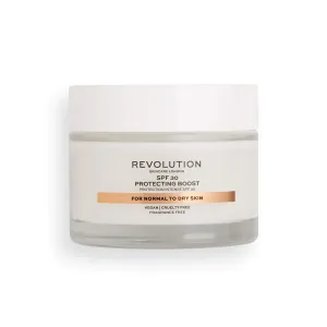 Revolution Skincare Feuchtigkeitsspendende Tagescreme für normale und trockene Haut SPF 30 (Moisture Cream Normal to Dry Skin) 50 ml