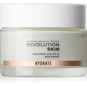 Revolution Skincare Hydrate Hyaluronic Acid feuchtigkeitsspendende Gesichtscreme SPF 30 50 ml