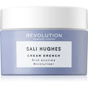 Revolution Skincare X Sali Hughes Cream Drench feuchtigkeitsspendende Creme für trockene Haut 50 ml