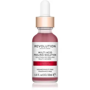 Revolution Skincare Multi Acid Peeling Solution tiefenwirksames Reinigungspeeling mit AHA 30 ml