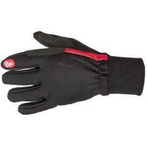 REX MARKA SOFTSHELL Handschuhe für den Langlauf, schwarz, größe L