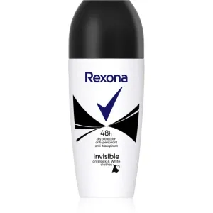 Rexona Invisible on Black + White Clothes Antitranspirant Deoroller 48h 50 ml