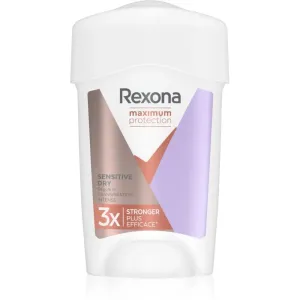 Rexona Maximum Protection Antiperspirant Antitranspirant-Creme gegen übermäßiges Schwitzen Sensitive Dry 45 ml