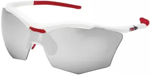 RH+ Ultra Stylus White/Red/Varia Grey Fahrradbrille